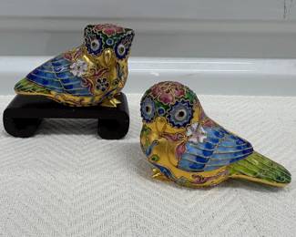 Cloisonne Birds