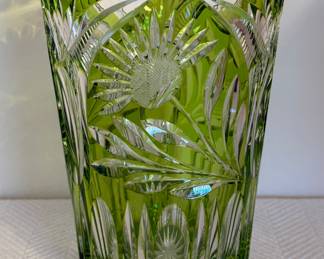 Bohemian Glass Vase