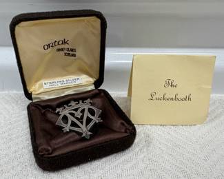 Ortak Sterling Silver Celtic Brooch