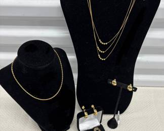 Vintage Monet Goldtone Collection