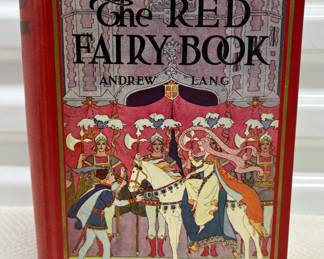 Vintage Red Fairy Book by Andrew Lang