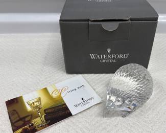 Waterford Crystal Hedgehog Figurine