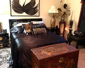 Bedrm set (Chest not available)