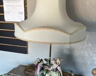 Victorian-Style Figural Lamp