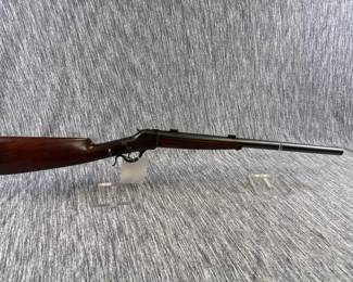 A.O. NIEDNER BARRELED WINCHESTER 1885 HIGH WALL RIFLE