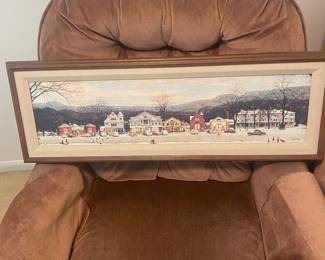 Norman Rockwell canvas
