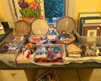 Collectible Dolls.  Available for in person shopping Friday and Saturday.