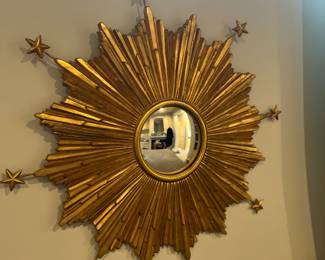 $800  Carver's Guild mirror. 31" diameter.  Available for online purchase per the instructions on the sale details page, pickup is during in-person shopping hours.