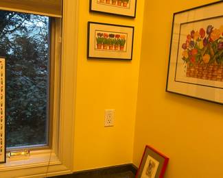 Overview of items available for purchase during in-person shopping on Friday and Saturday