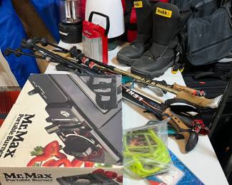 Overview of items available for purchase during in-person shopping on Friday and Saturday