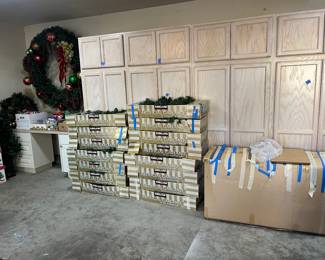 Overview of items available for purchase during in-person shopping on Friday and Saturday