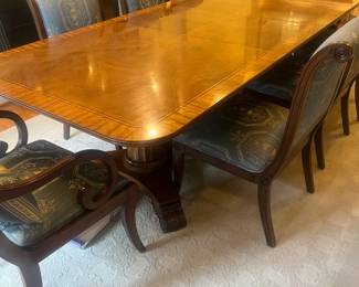 another view of the dining table.