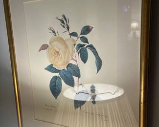 One of many botanicals included in the sale.  In -person shopping only.  Each measures 14.5"w x 18"h.  Available for in-person shopping Friday and Saturday 