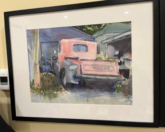 $240 Original painting by Phyllis Ray . 27.5"w x 21.25"h. Available for online purchase per the instructions on the sale details page, pickup is during in-person shopping hours.