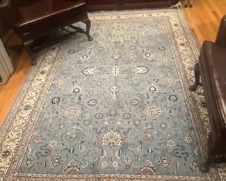 $600  Oriental carpet 6' x 9'3".   For sale during in person shopping only Friday and Saturday.