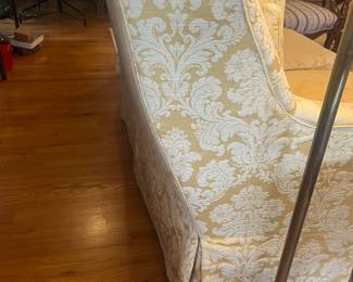 Side profile of the sofa