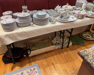 Overview of items available for purchase during in-person shopping on Friday and Saturday