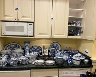 Asian collectibles  available for purchase during in-person shopping on Friday and Saturday.