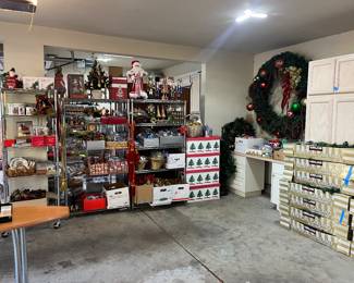 Overview of items available for purchase during in-person shopping on Friday and Saturday