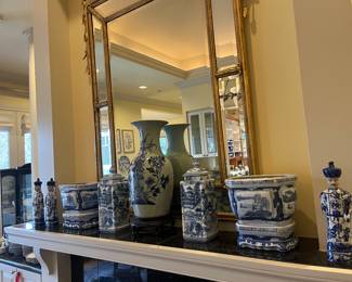 Asian porcelains available for purchase during in-person shopping on Friday and Saturday