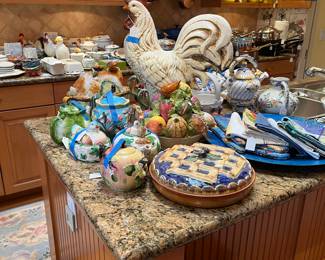 Overview of items available for purchase during in-person shopping on Friday and Saturday