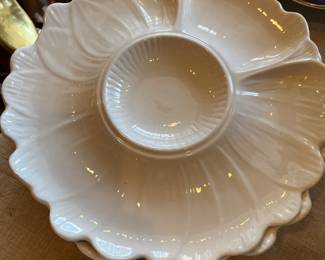 Artichoke plates  for sale during in-person shopping Friday and Saturday.  Set of four.