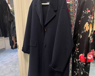 Designer and branded clothing available for purchase during in-person shopping on Friday and Saturday.  Sizes range from medium to xl