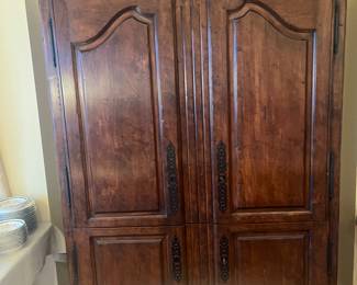 another closer view of  the armoire