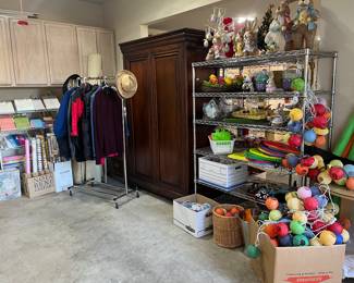 Overview of items available for purchase during in-person shopping on Friday and Saturday