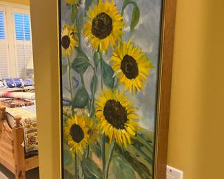 $340. Original painting by Martha Miller.  23"w x 31"h.  Available for in-person shopping.