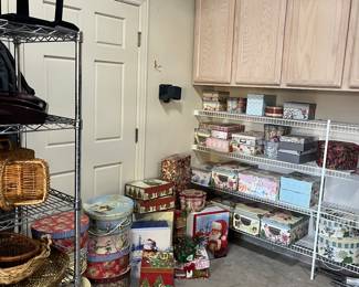 Overview of items available for purchase during in-person shopping on Friday and Saturday