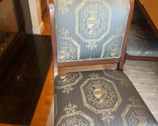 View of the side chairs