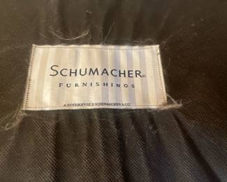 label underneath the chair