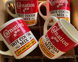 Carnation mugs