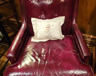 Leather office chair