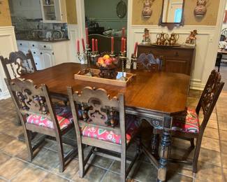 Breakfast table and chairs