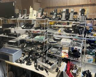 All types of electronics!