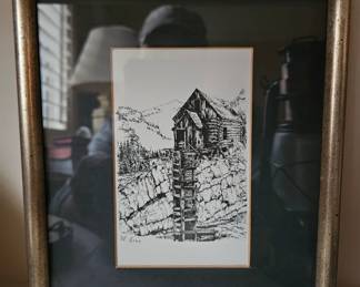 One of many art pieces