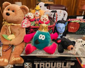 Lots of fun toys and stuffed animals