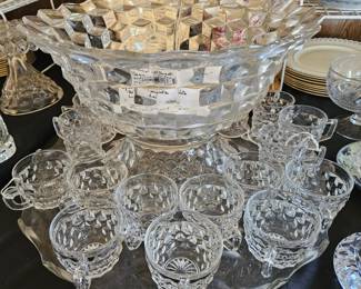 Fastoria, American punchbowl and cups