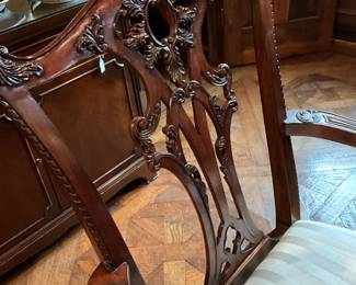 Dining chair detail