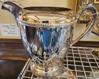Silver plated pitchers