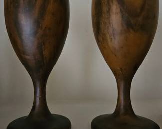 Wooden goblets