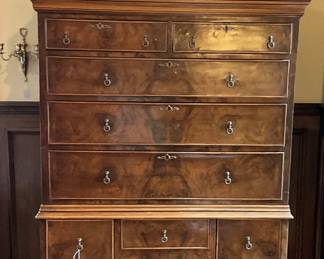 Fabulous antique chest on stand
