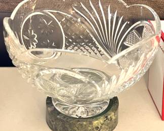 Waterford - Bowl on Stand - $200
