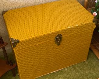 Wicker Storage Trunk