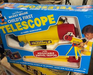 Mickey Mouse Telescope in Box