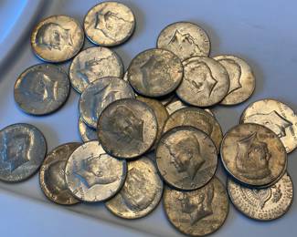 40% Silver Kennedy Half Dollars
