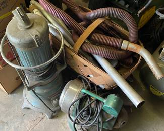 Early Vacuum Cleaner and Sprayer