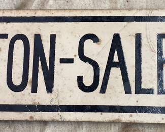 Old Winston Salem Car Tag